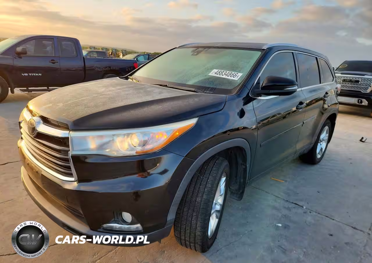 2016 Toyota Highlander Limited Platinum