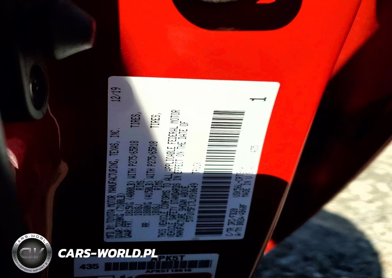 2020 Toyota Tundra Sr5 VIN:5TFUY5F17LX910649 - 12