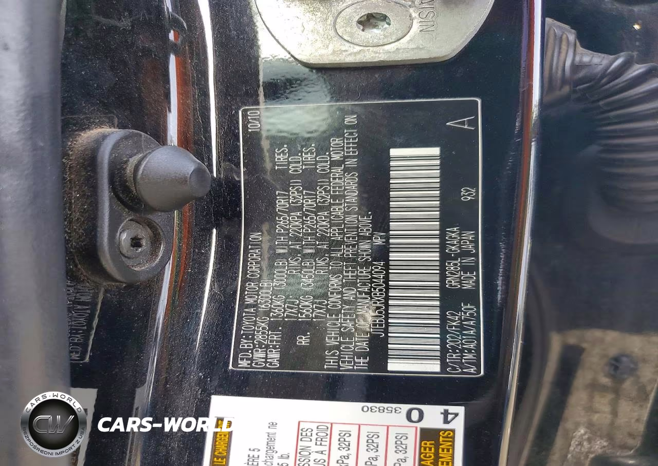 2011 Toyota 4Runner Sr5 VIN:JTEBU5JRXB5044094 - 14