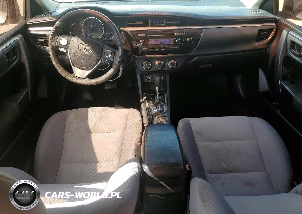2015 Toyota Corolla L VIN:2T1BURHE7FC271864 - 8
