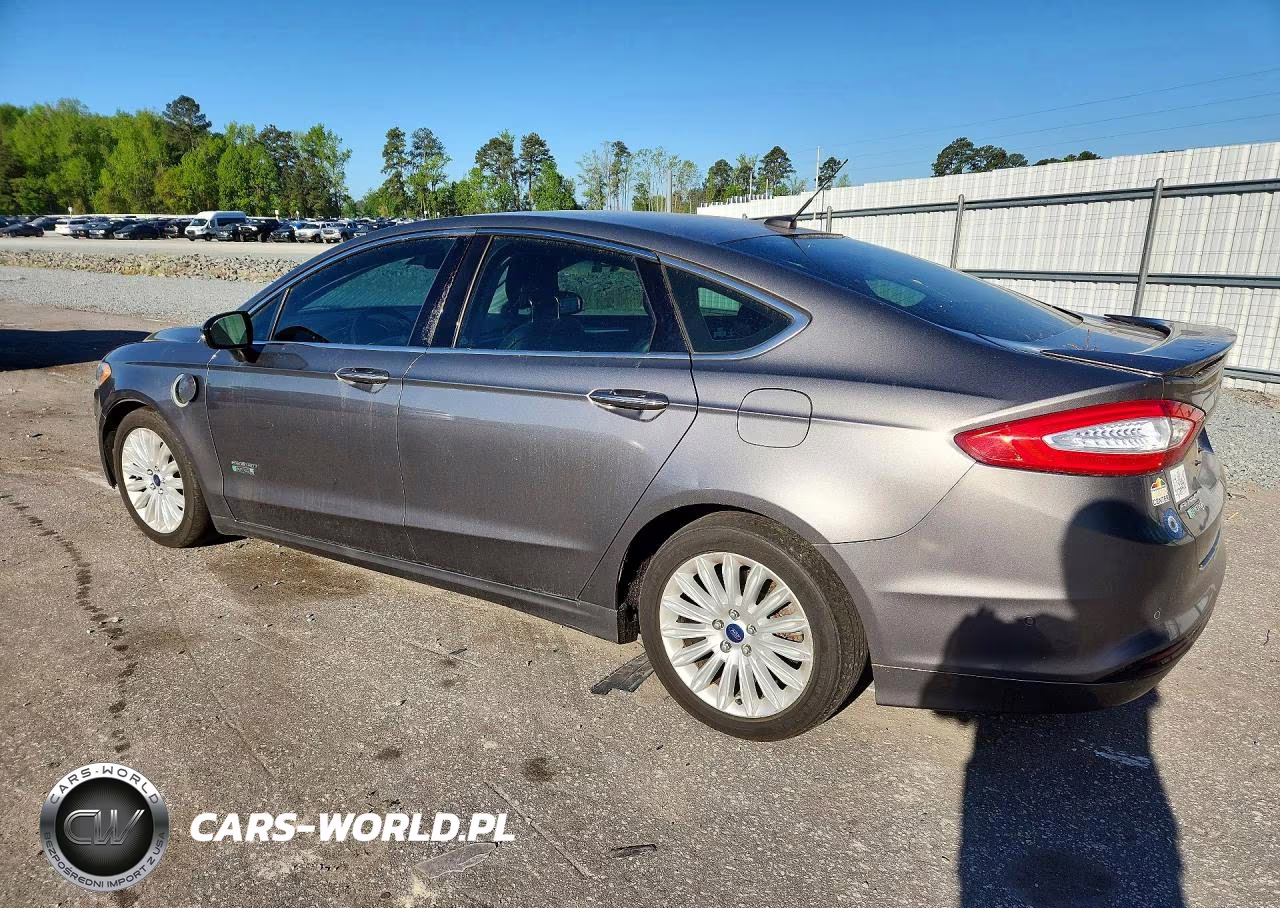 2014 Ford Fusion Titanium Phev VIN:3FA6P0SU0ER289318 - 2