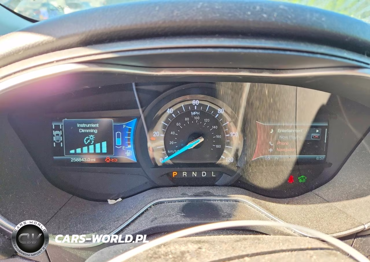 2014 Ford Fusion Titanium Phev VIN:3FA6P0SU0ER289318 - 9