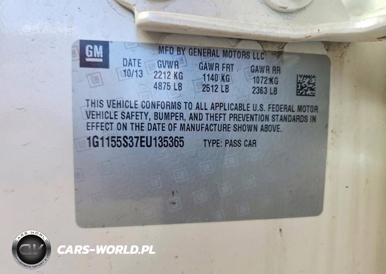 2014 Chevrolet Impala Ltz VIN:1G1155S37EU135365 - 12