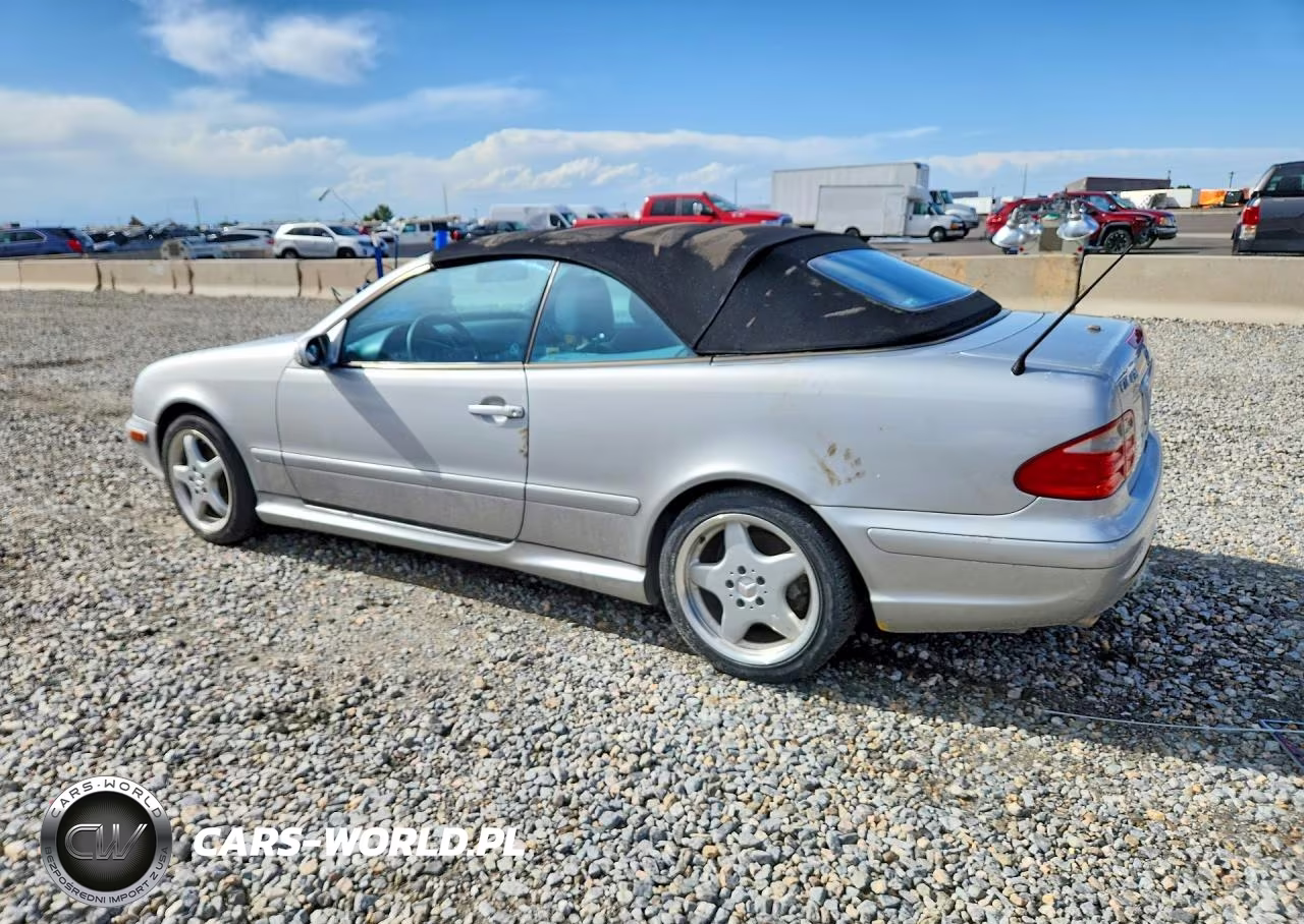 2003 Mercedes-Benz Clk 430 VIN:WDBLK70G43T137439 - 2