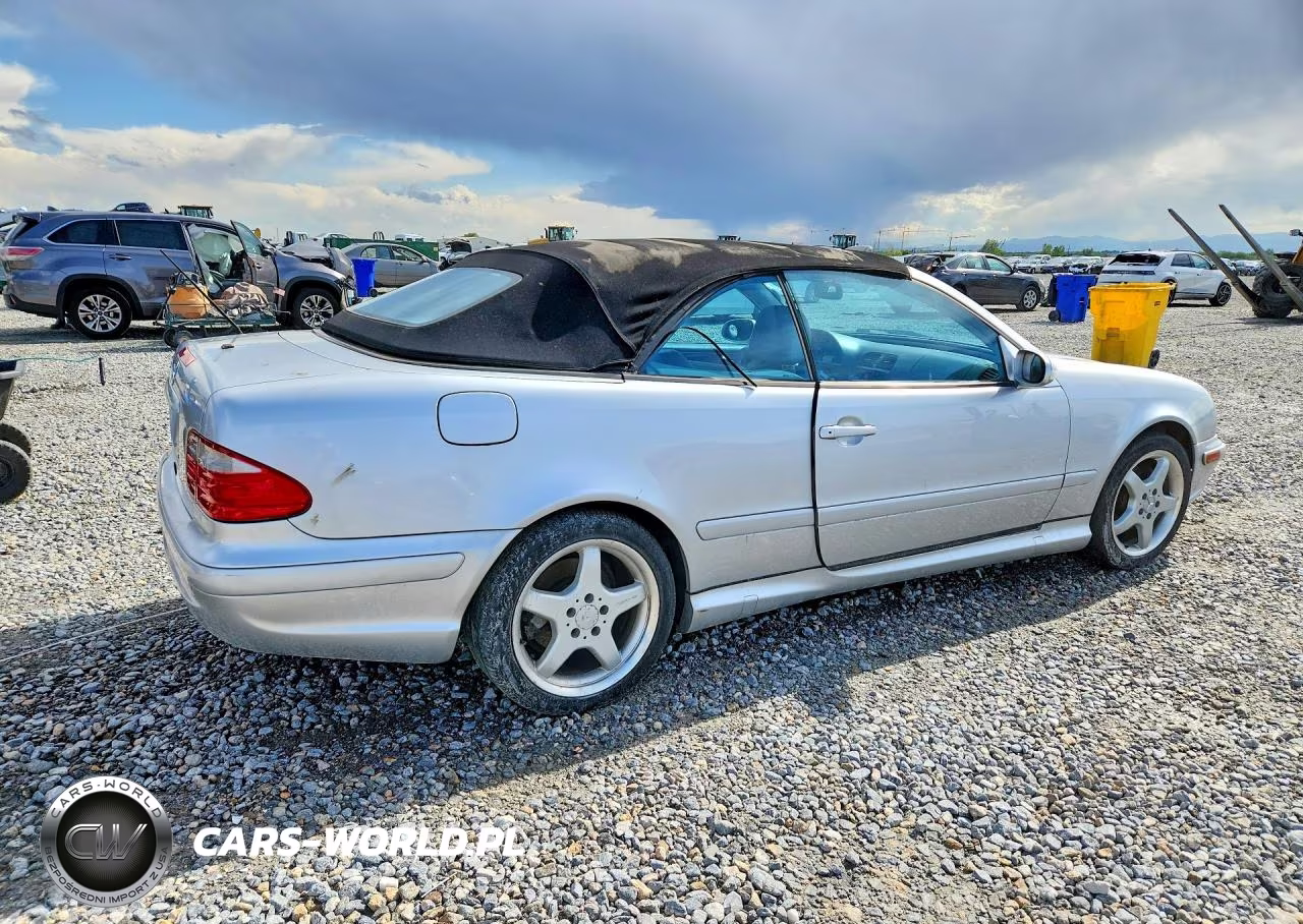 2003 Mercedes-Benz Clk 430 VIN:WDBLK70G43T137439 - 3