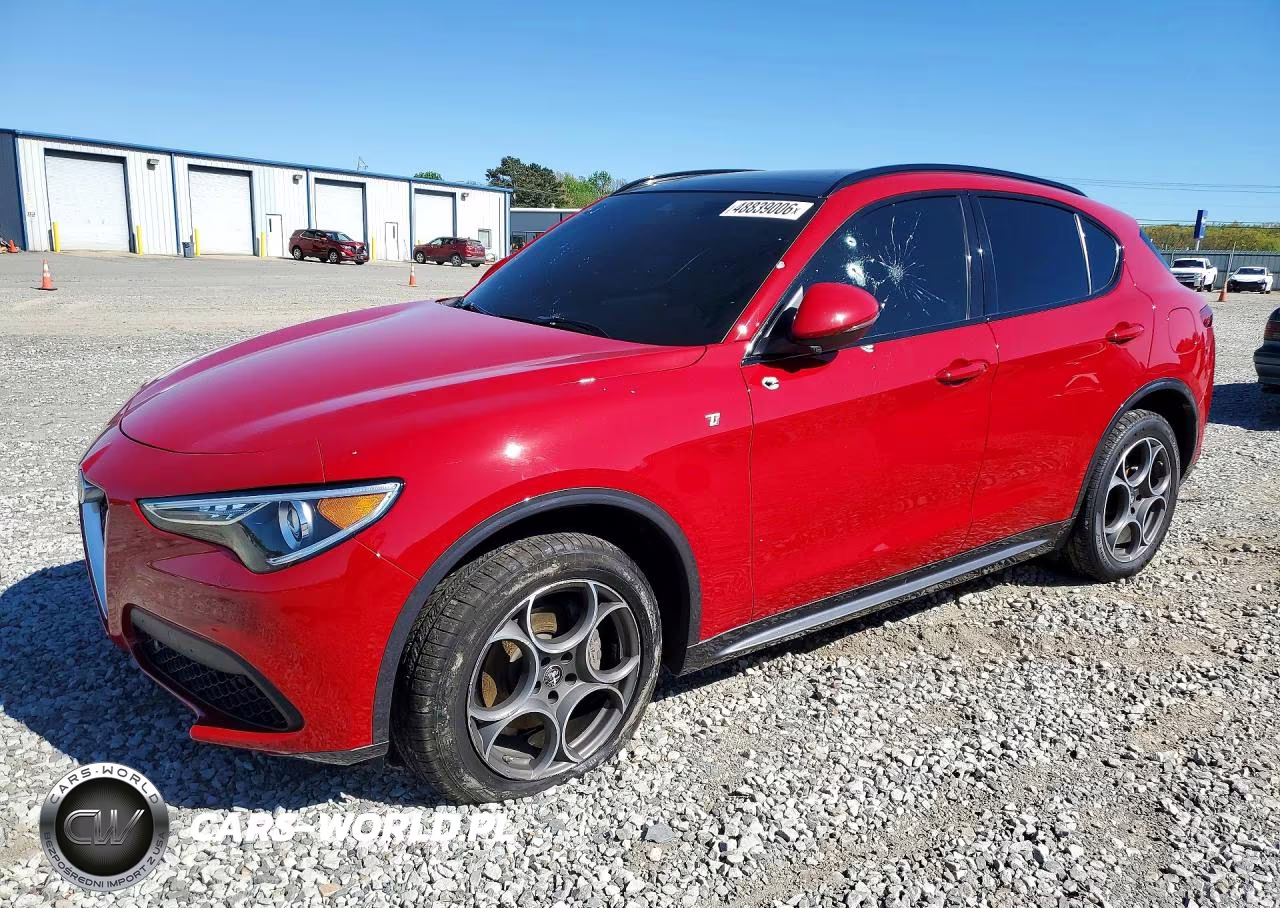 2022 Alfa Romeo Stelvio Ti VIN:ZASPAKBN7N7D47332 - 1