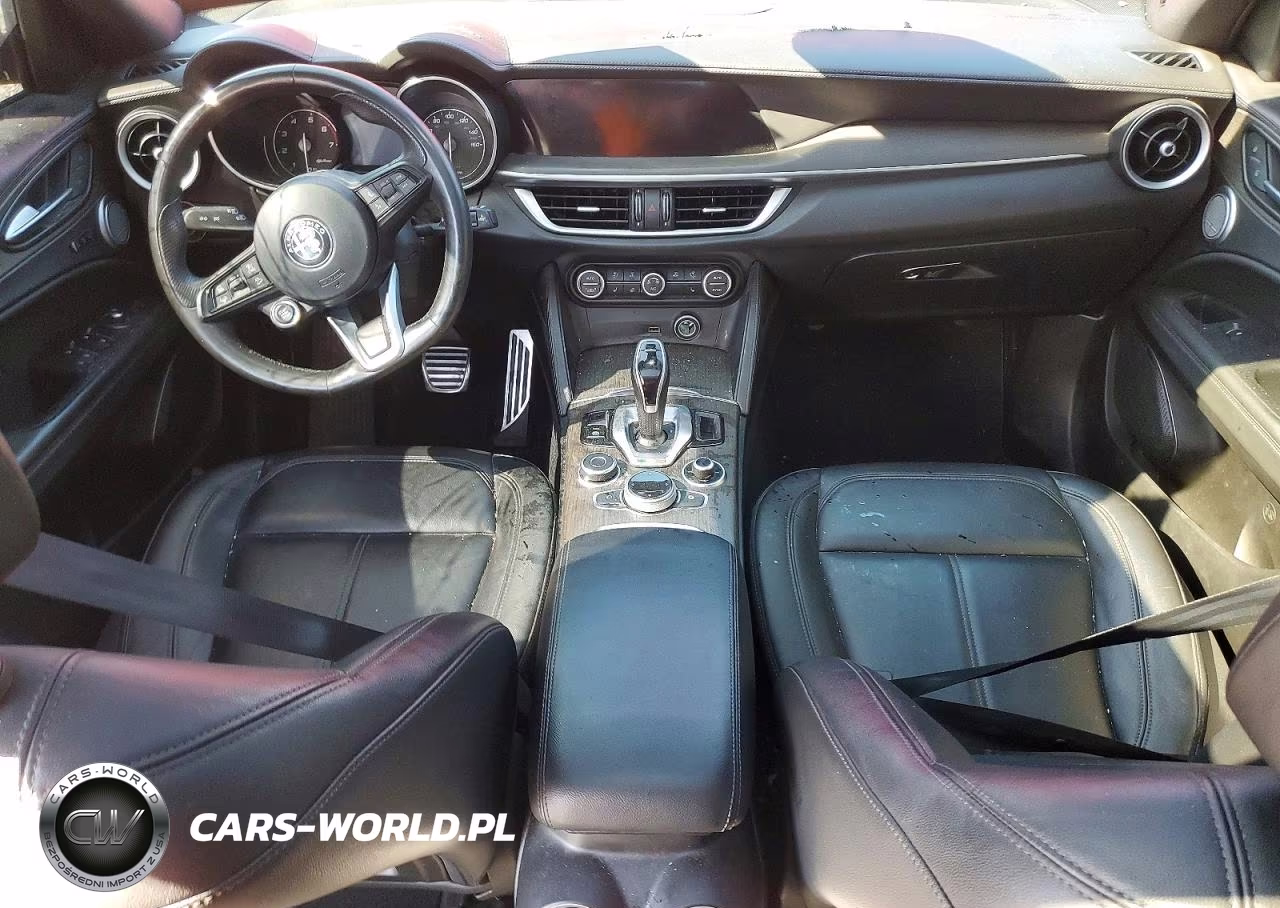 2022 Alfa Romeo Stelvio Ti VIN:ZASPAKBN7N7D47332 - 8