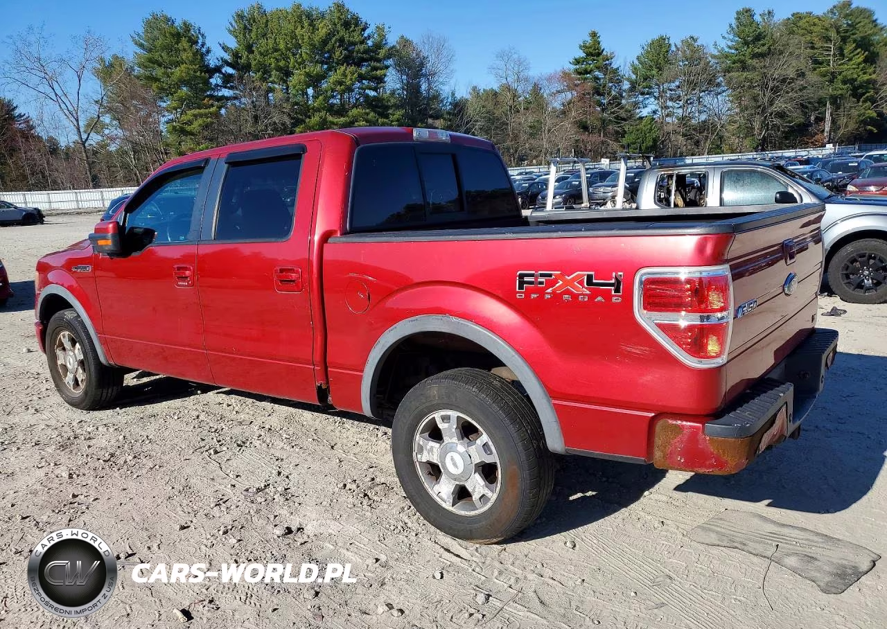 2010 Ford F150 Supercrew VIN:1FTFW1EV1AFC09555 - 2
