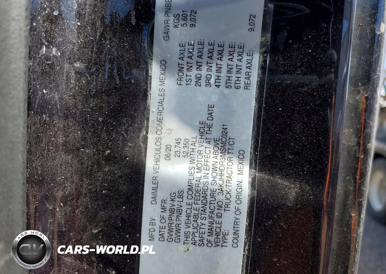 2021 Freightliner Cascadia 126 Semi Truck VIN:3AKJHHDR3MSMC0241 - 10