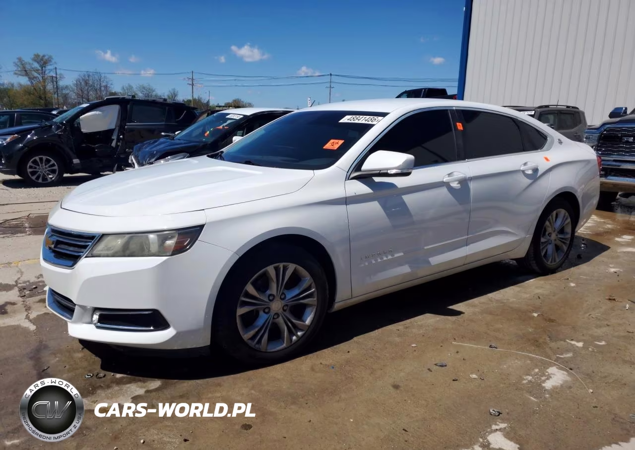 2014 Chevrolet Impala Lt VIN:2G1125S37E9108169 - 1