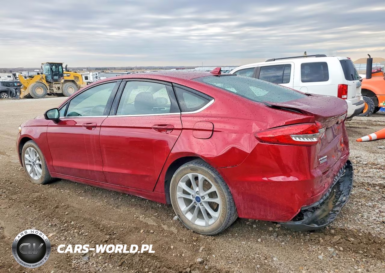 2019 Ford Fusion Se VIN:3FA6P0HD4KR133673 - 2