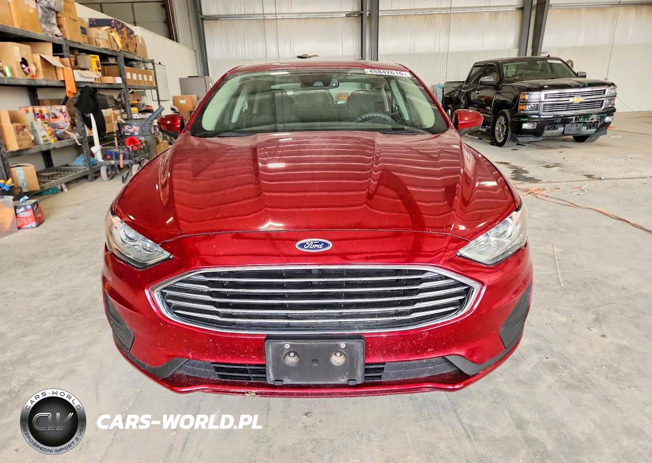 2019 Ford Fusion Se VIN:3FA6P0HD4KR133673 - 5