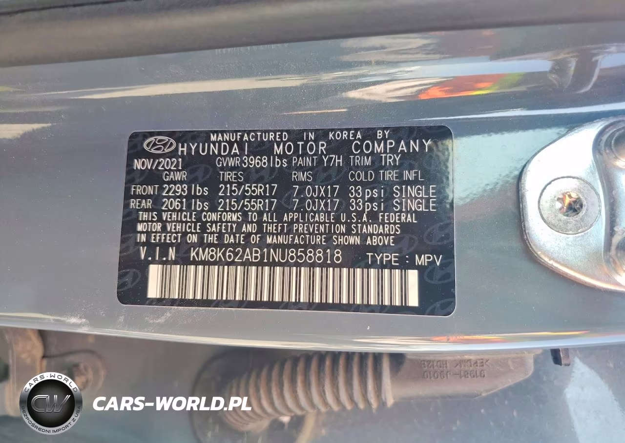 2022 Hyundai Kona Sel VIN:KM8K62AB1NU858818 - 14