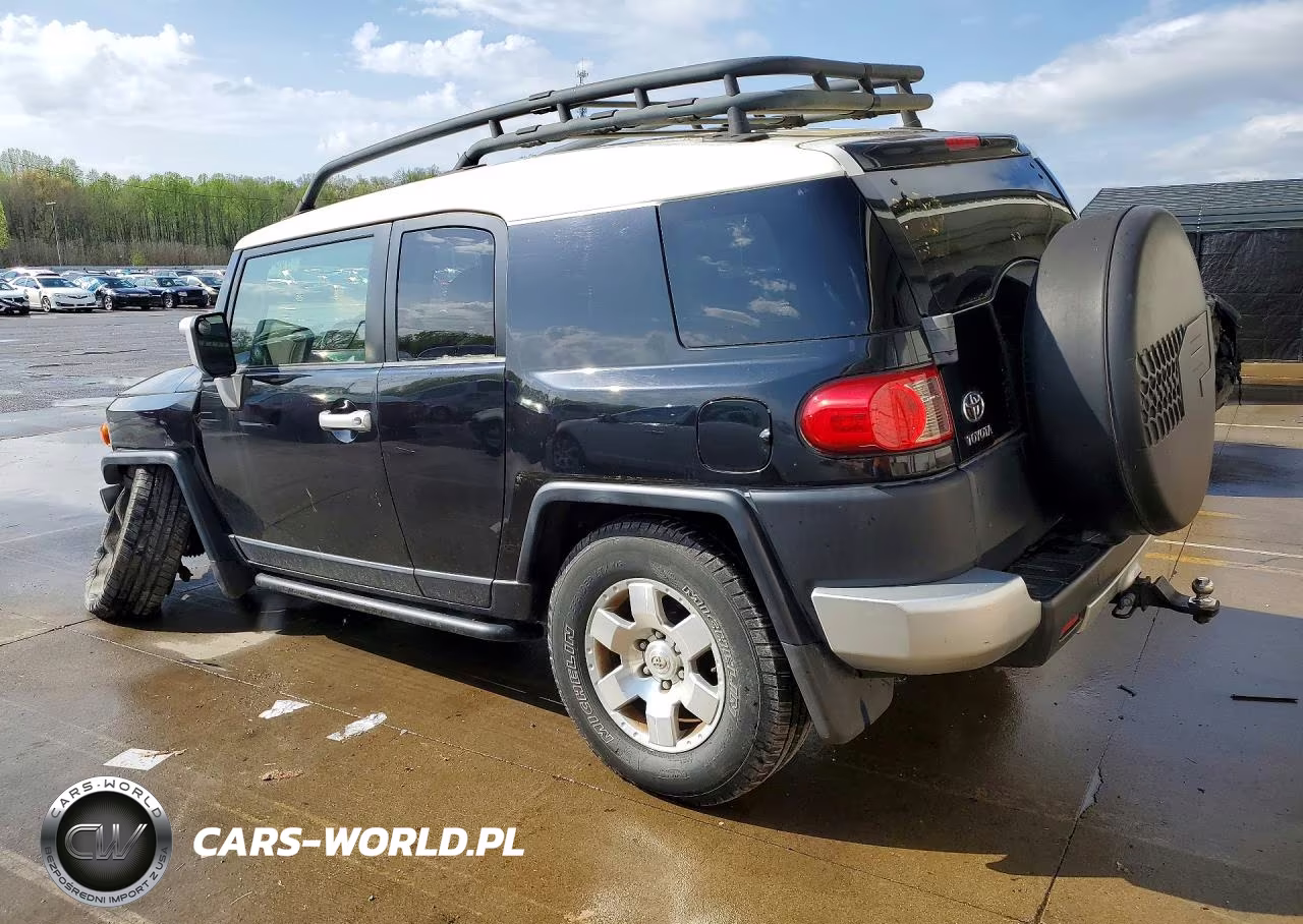 2007 Toyota Fj Cruiser Base VIN:JTEBU11F670096325 - 2