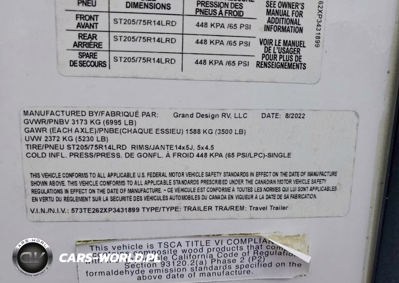 2023 Grand Design Imagine Camper VIN:573TE262XP3431899 - 10