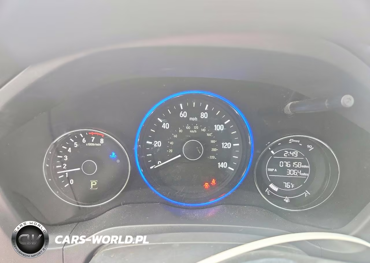 2017 Honda Hr-V Lx VIN:3CZRU5H30HM713796 - 9