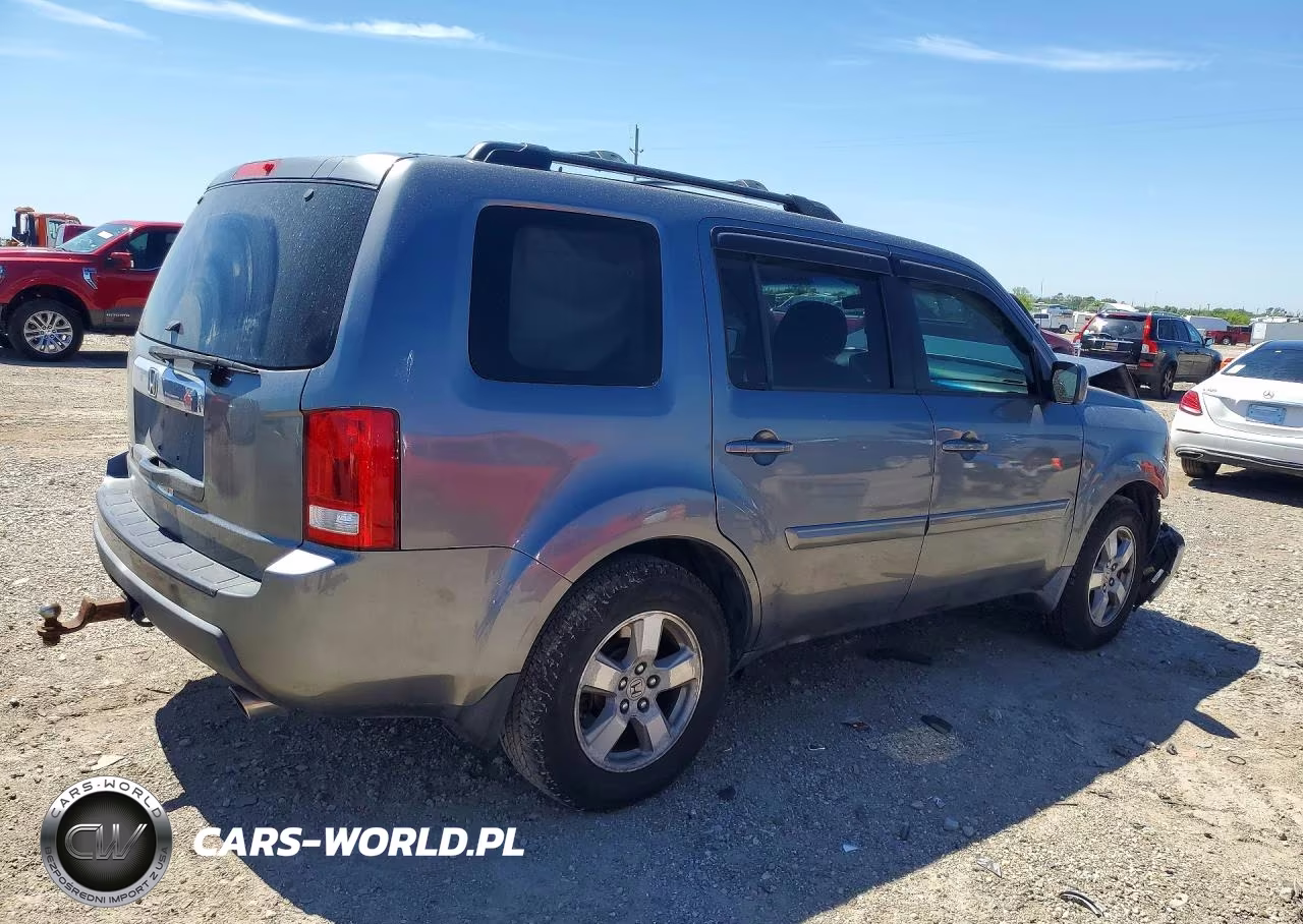 2009 Honda Pilot Ex VIN:5FNYF38419B006270 - 3