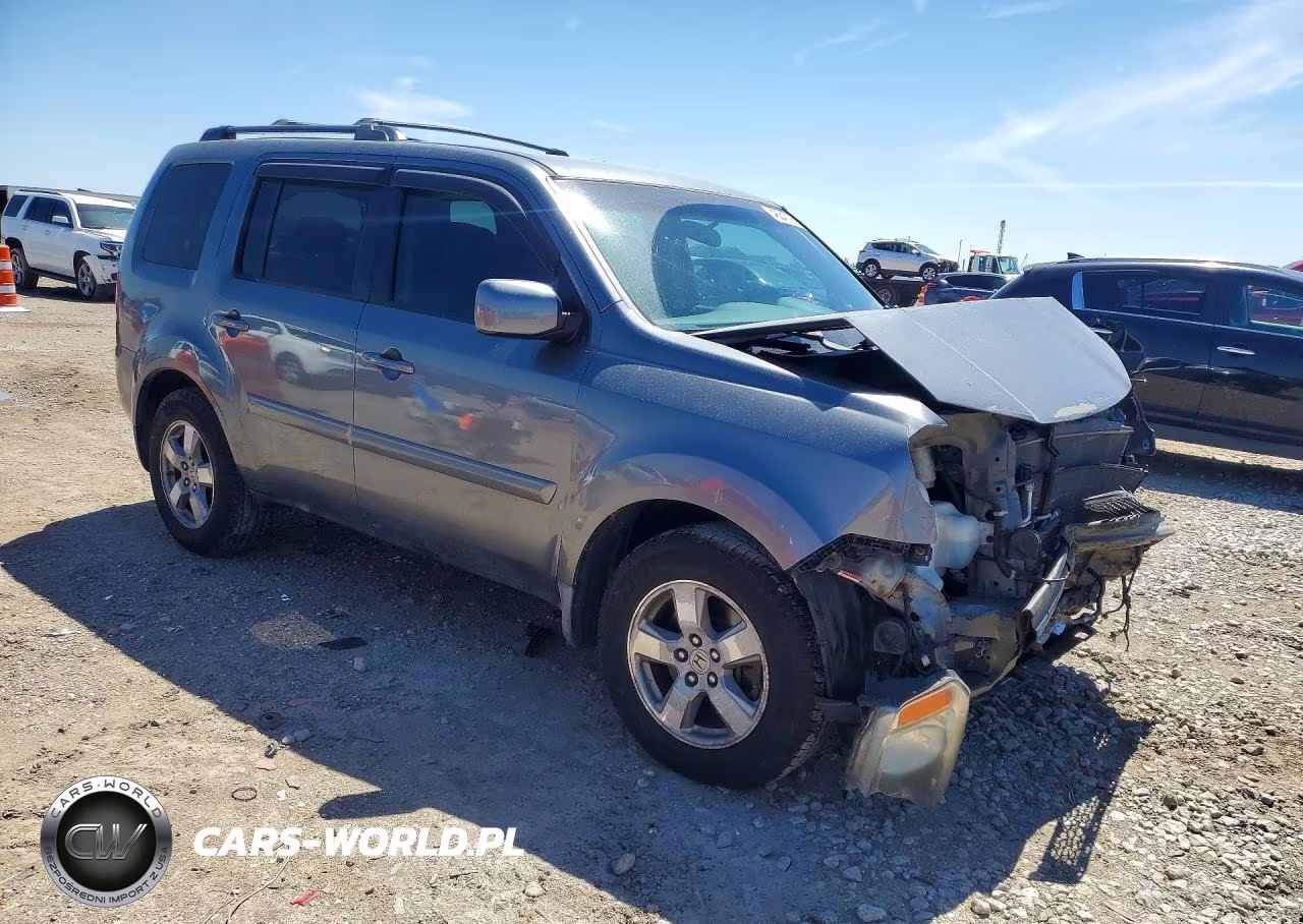 2009 Honda Pilot Ex VIN:5FNYF38419B006270 - 4