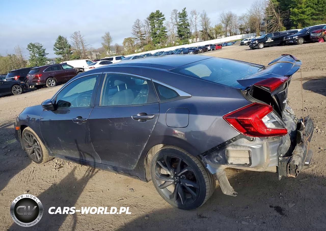 2020 Honda Civic Sport VIN:2HGFC2F82LH551672 - 2