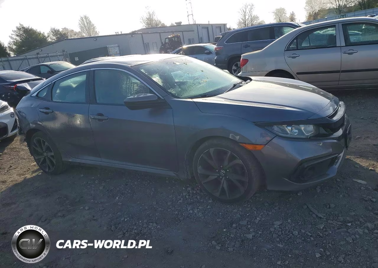 2020 Honda Civic Sport VIN:2HGFC2F82LH551672 - 4
