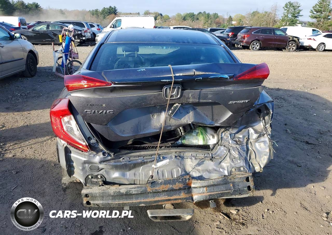 2020 Honda Civic Sport VIN:2HGFC2F82LH551672 - 6