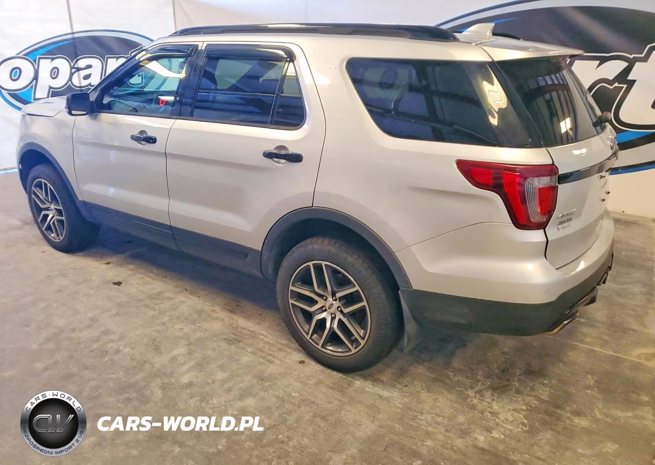 2017 Ford Explorer Sport VIN:1FM5K8GT9HGC18001 - 2
