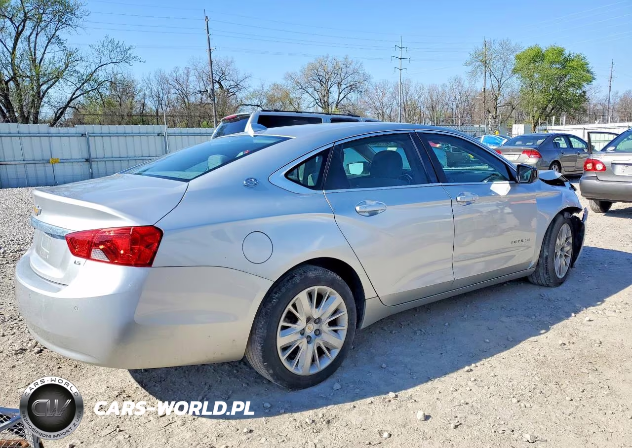 2014 Chevrolet Impala Ls VIN:2G11Y5SL7E9252593 - 3