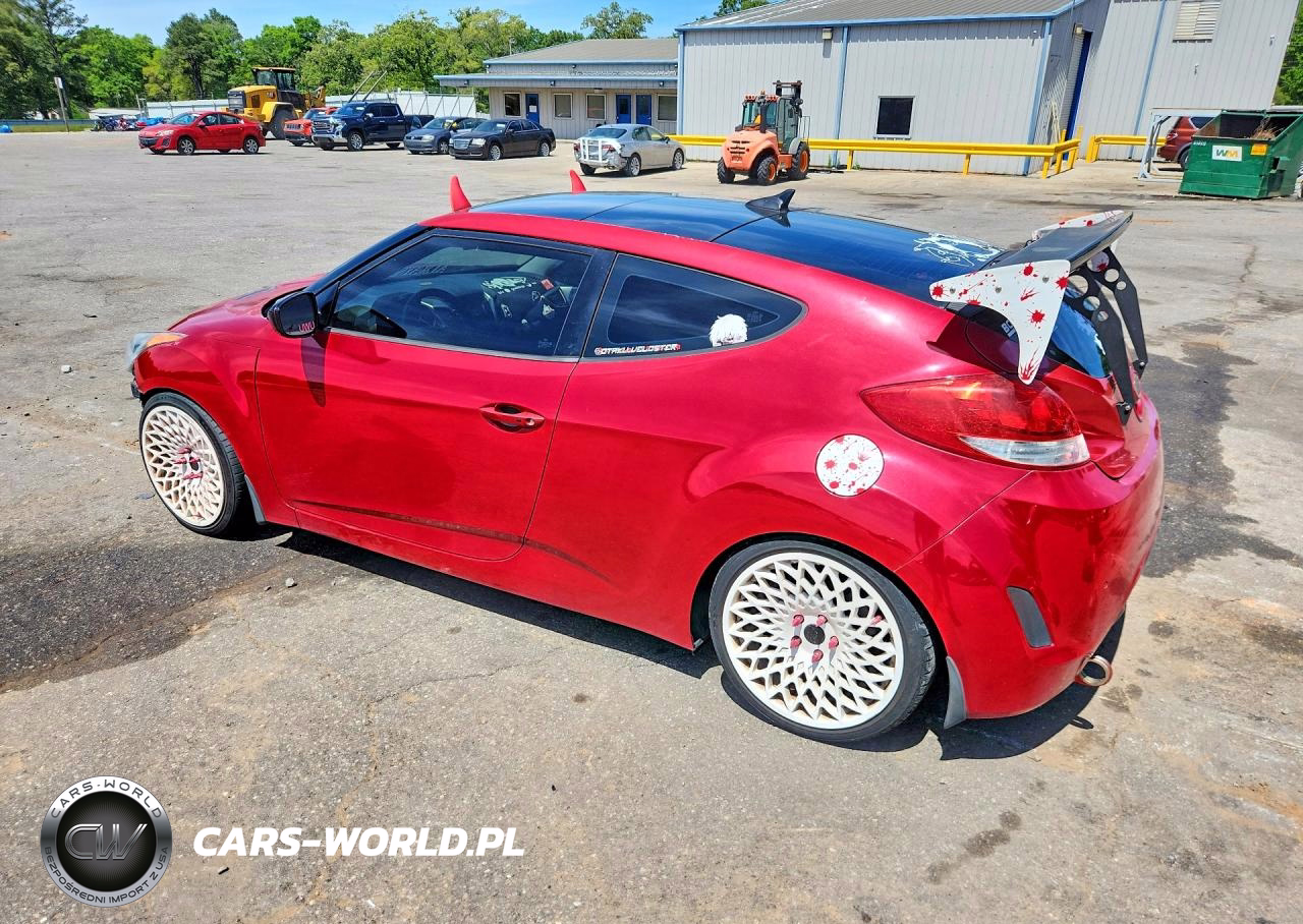 2012 Hyundai Veloster Base VIN:KMHTC6ADXCU049076 - 2