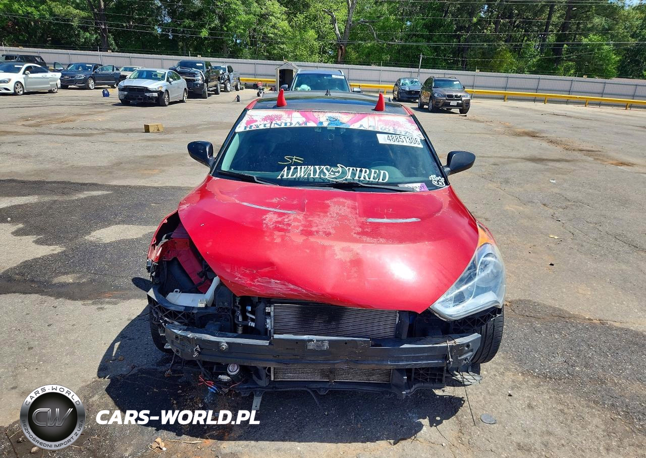 2012 Hyundai Veloster Base VIN:KMHTC6ADXCU049076 - 5