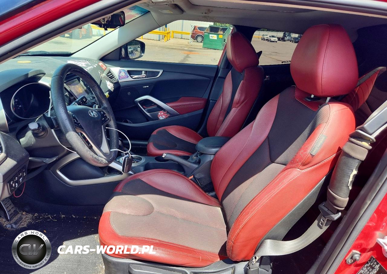 2012 Hyundai Veloster Base VIN:KMHTC6ADXCU049076 - 7