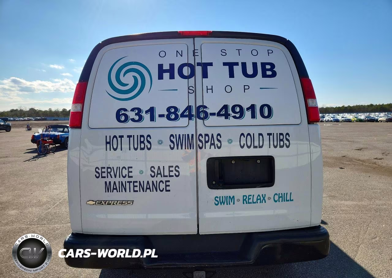 2018 Chevrolet Express 2500 Delivery Van VIN:1GCWGBFP8J1303531 - 6