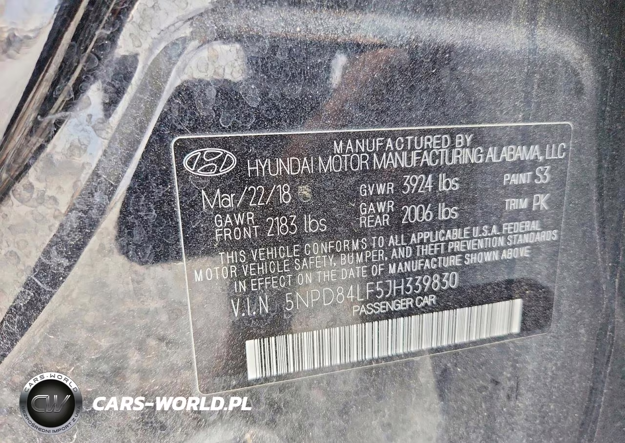 2018 Hyundai Elantra VIN:5NPD84LF5JH339830 - 13
