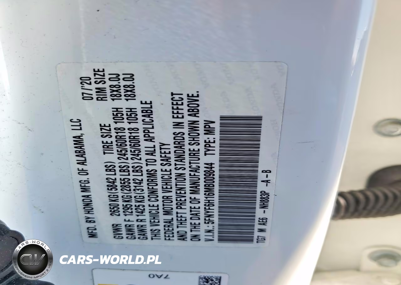 2021 Honda Pilot Lx VIN:5FNYF6H16MB009844 - 13