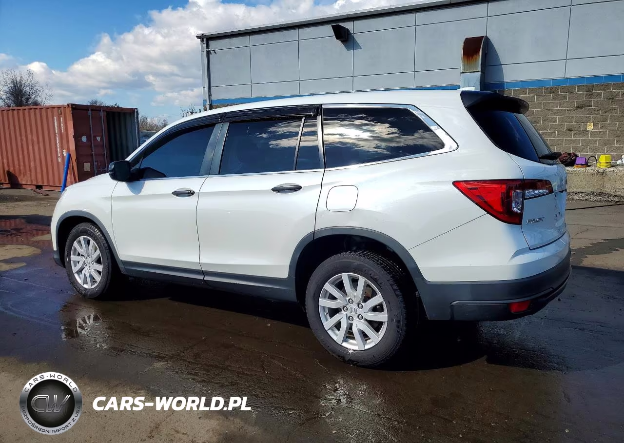 2021 Honda Pilot Lx VIN:5FNYF6H16MB009844 - 2