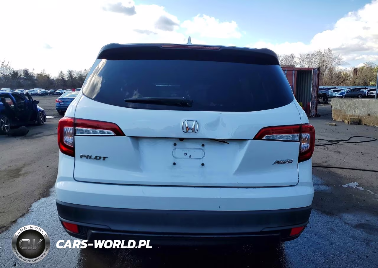 2021 Honda Pilot Lx VIN:5FNYF6H16MB009844 - 6