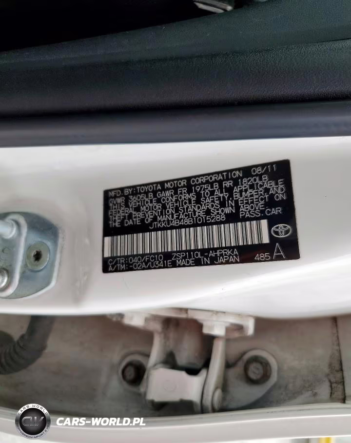 2011 Scion Xd Base VIN:JTKKU4B48B1015288 - 12