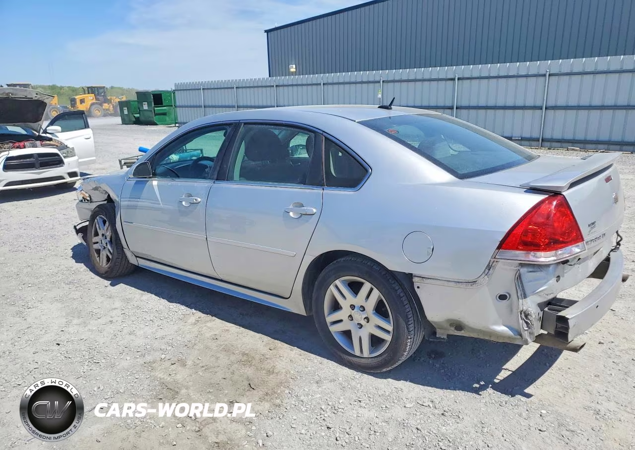 2012 Chevrolet Impala Lt VIN:2G1WG5E37C1267109 - 2