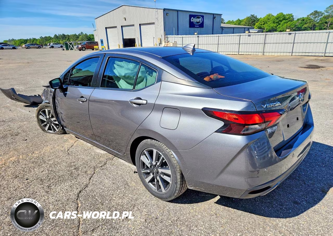 2021 Nissan Versa Sv VIN:3N1CN8EV2ML856462 - 2