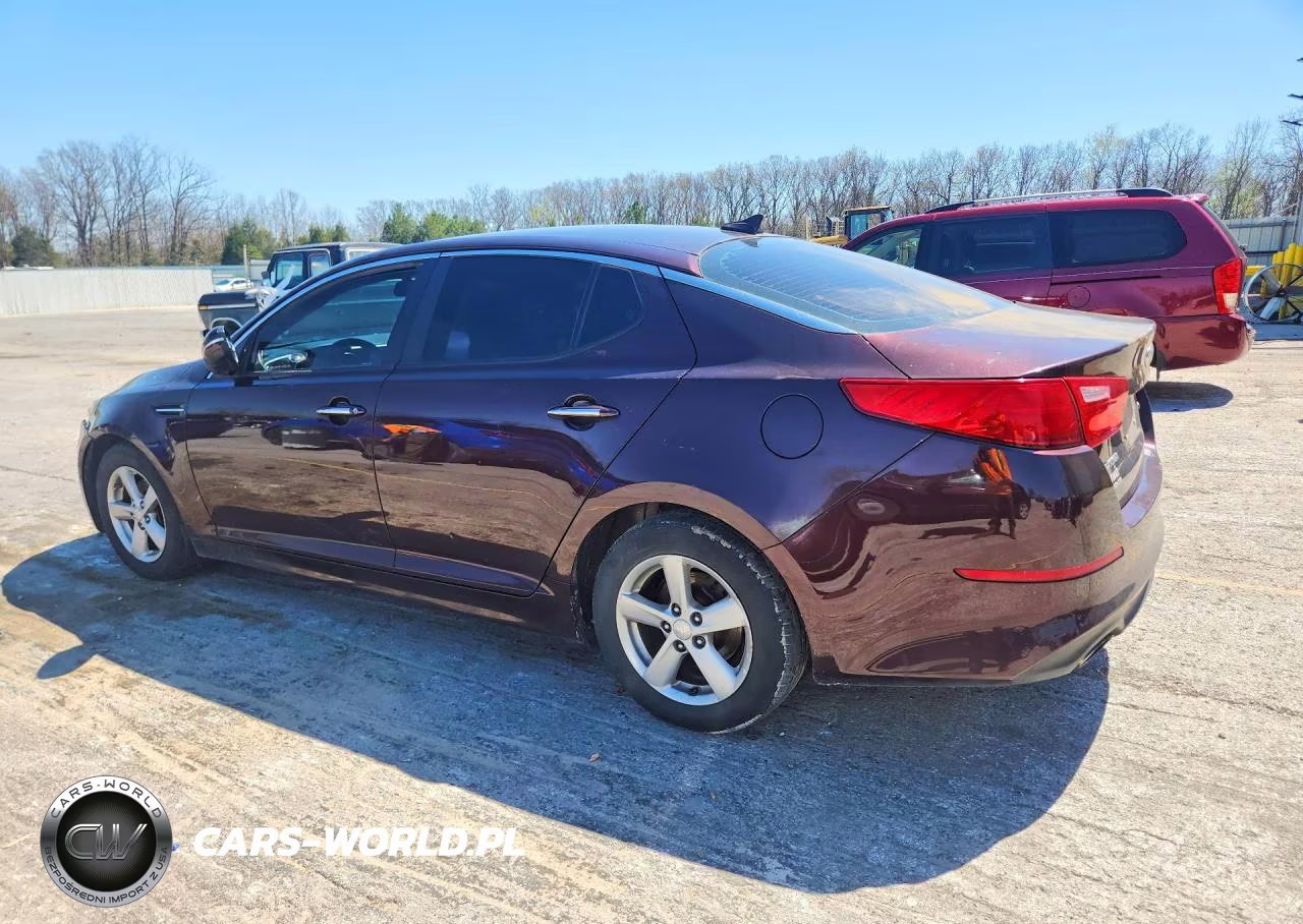 2014 Kia Optima Lx VIN:5XXGM4A73EG262963 - 2