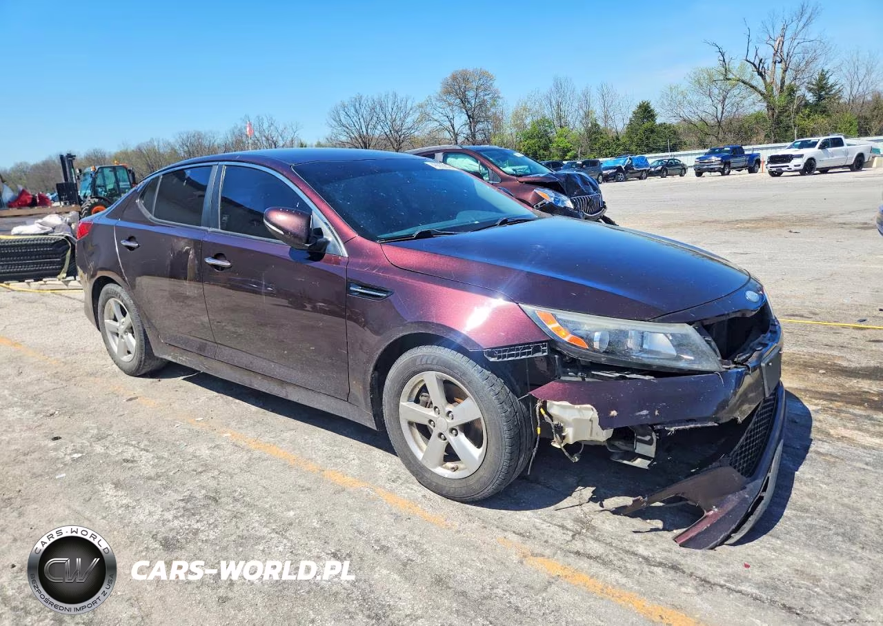 2014 Kia Optima Lx VIN:5XXGM4A73EG262963 - 4
