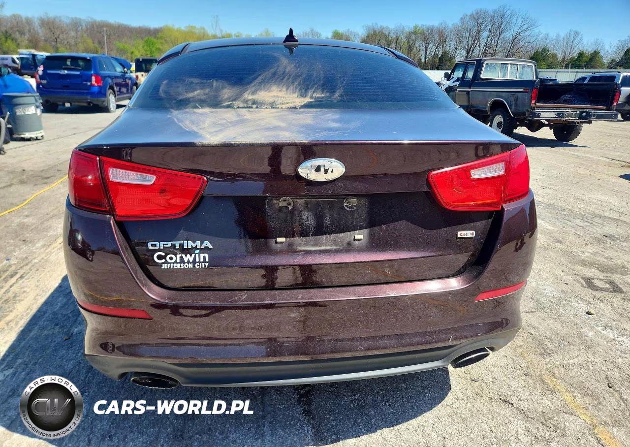 2014 Kia Optima Lx VIN:5XXGM4A73EG262963 - 6