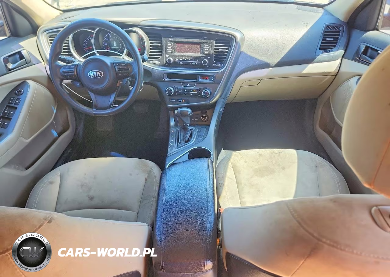 2014 Kia Optima Lx VIN:5XXGM4A73EG262963 - 8