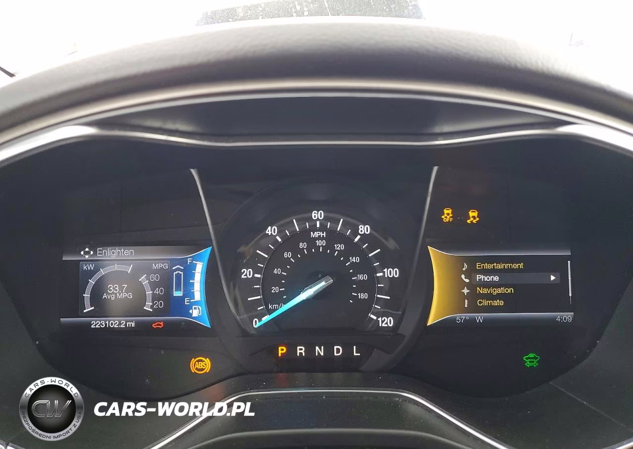 2014 Ford Fusion Se Hybrid VIN:3FA6P0LU4ER103570 - 9