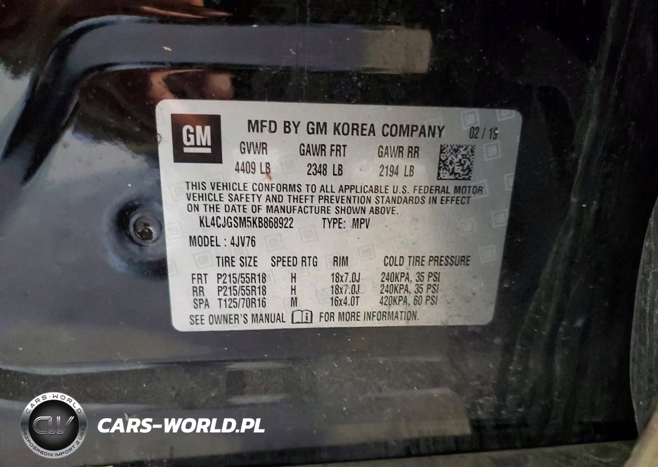 2019 Buick Encore Essence VIN:KL4CJGSM5KB868922 - 14