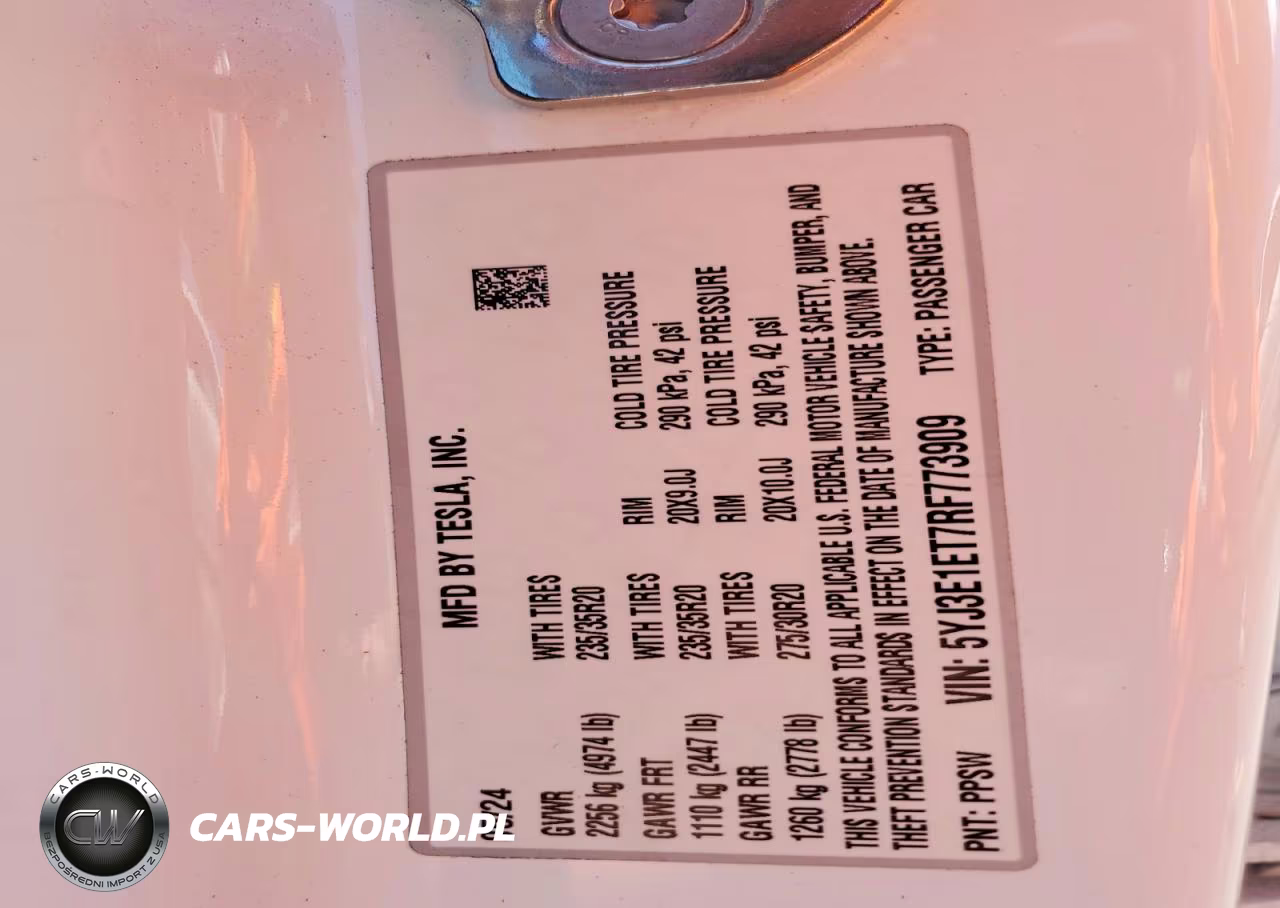 2024 Tesla Model 3 VIN:5YJ3E1ET7RF773909 - 13
