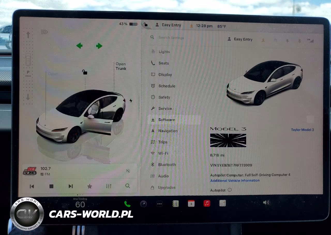 2024 Tesla Model 3 VIN:5YJ3E1ET7RF773909 - 9