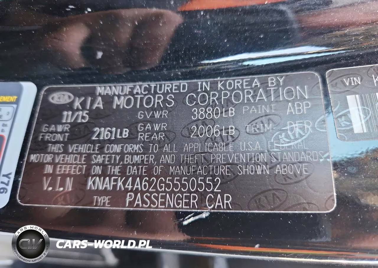 2016 Kia Forte Lx VIN:KNAFK4A62G5550552 - 12