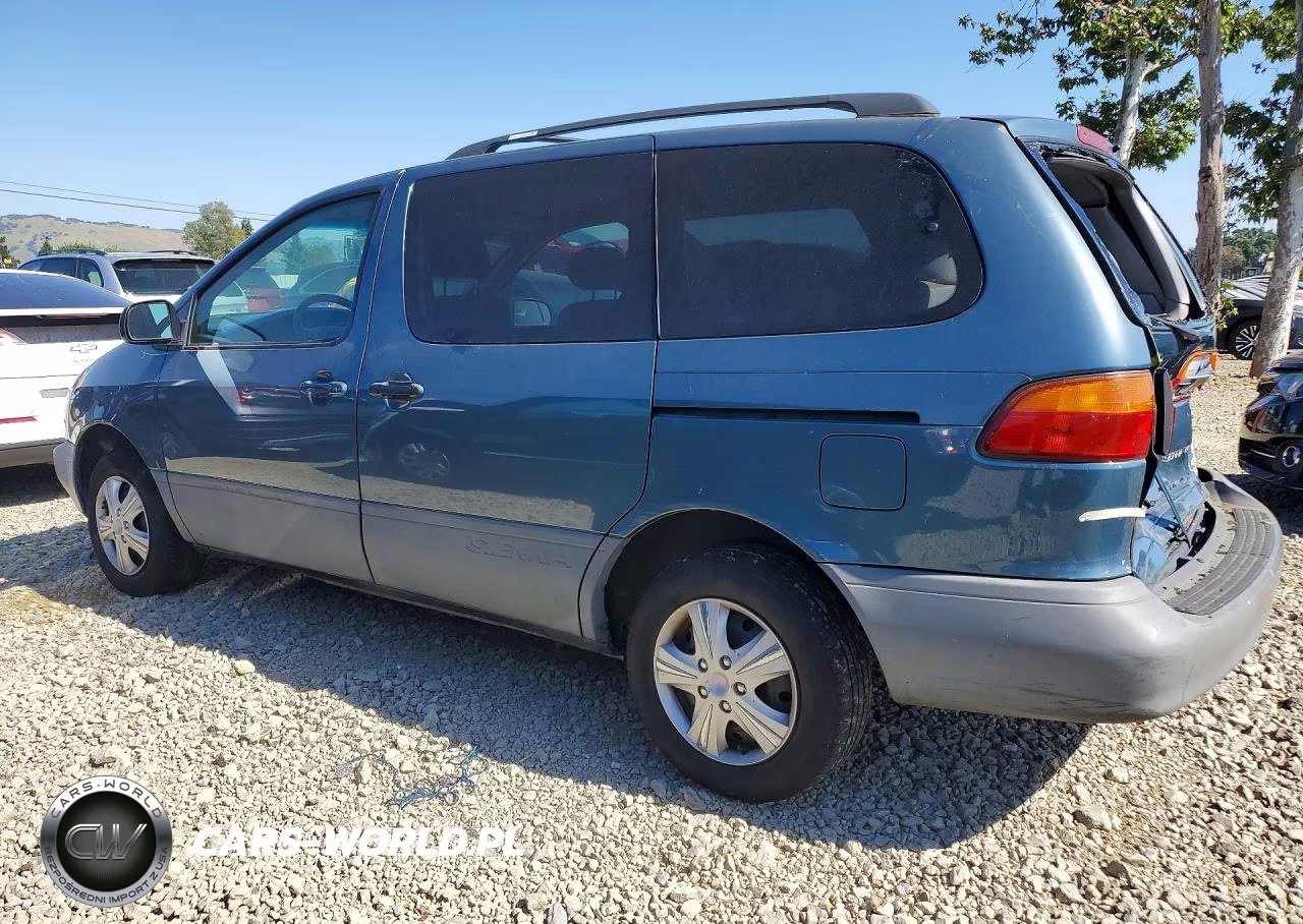 2000 Toyota Sienna Le VIN:4T3ZF13C1YU316399 - 2