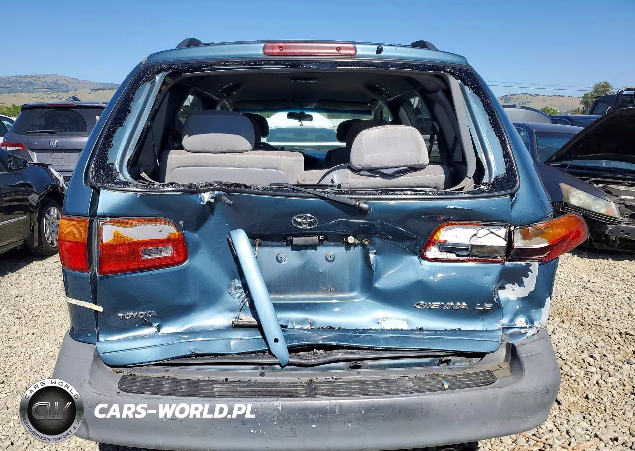 2000 Toyota Sienna Le VIN:4T3ZF13C1YU316399 - 6