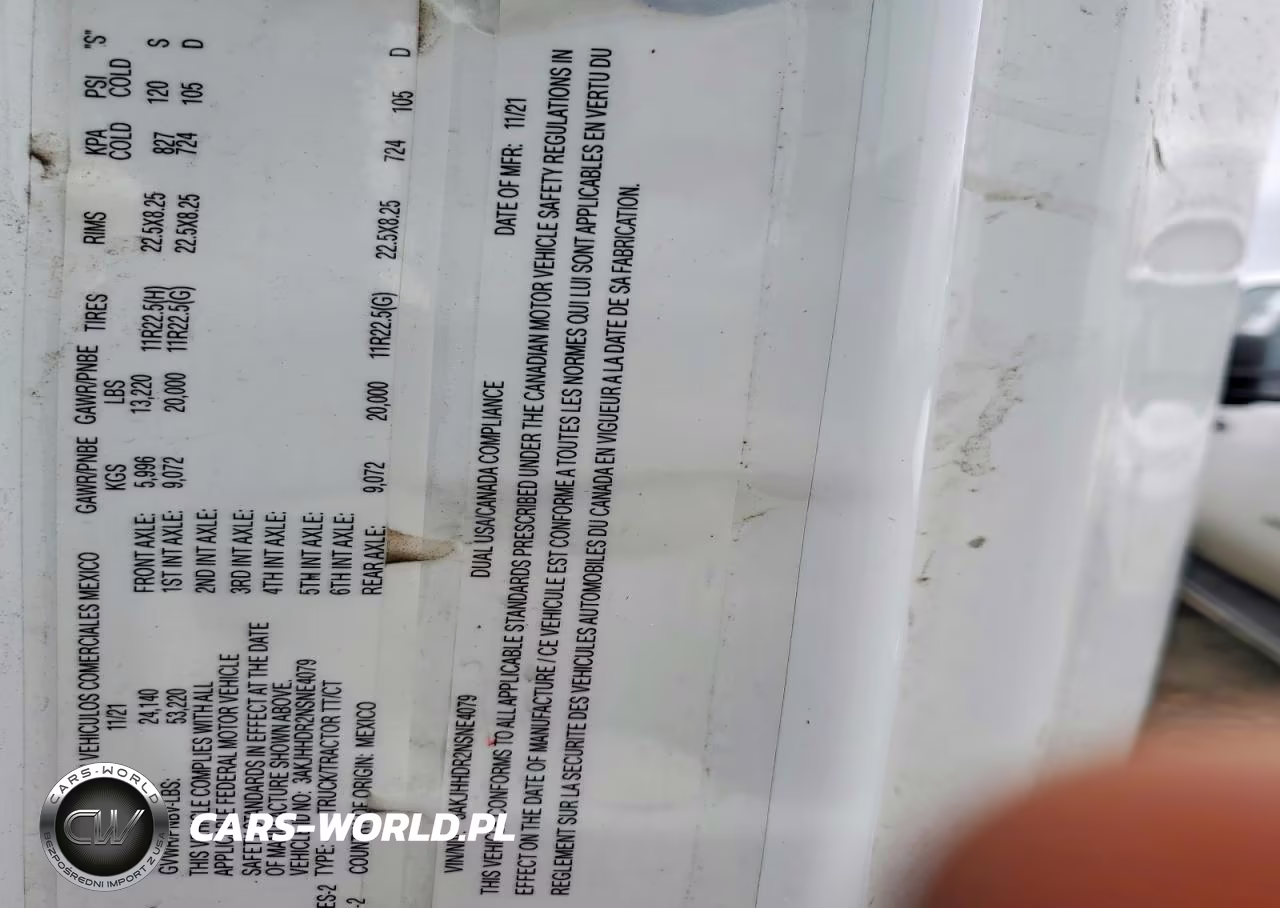 2022 Freightliner Cascadia 126 Refrigerated Box Truck VIN:3AKJHHDR2NSNE4079 - 10